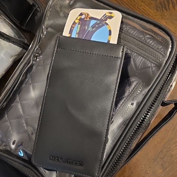 Max Studio Black Transparent Duffel Bag - Picture 8 of 12